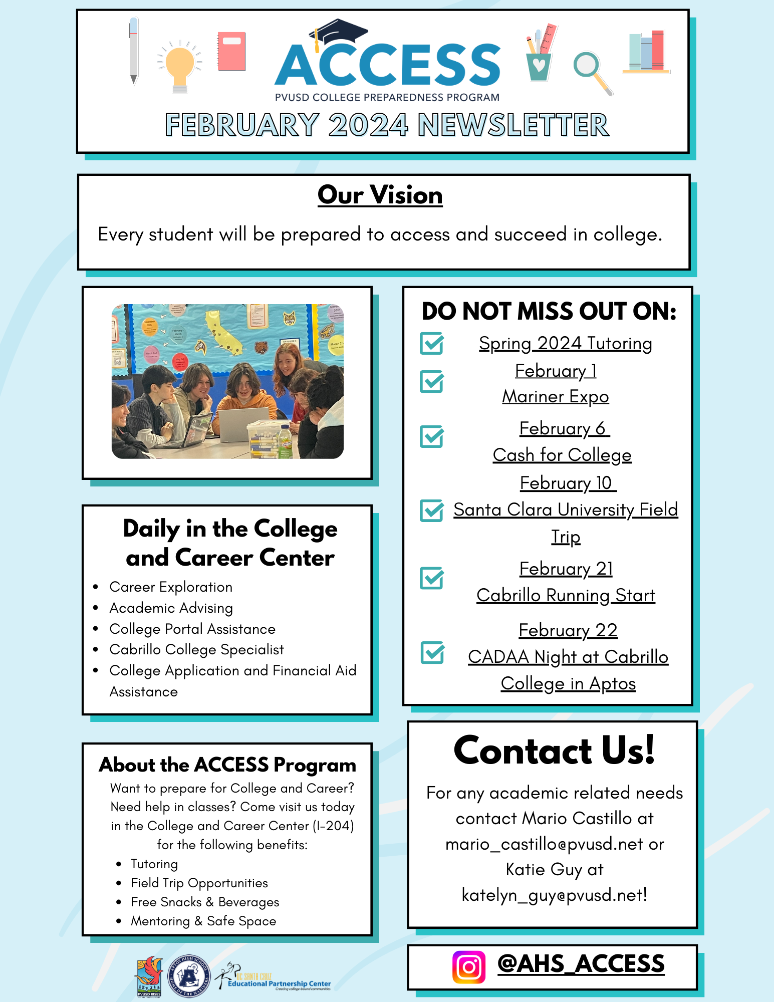 Aptos High School - Access Program (College and Career Center)